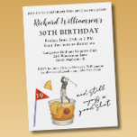 Stylish Modern Golf Humorous 30th Birthday Party Einladung<br><div class="desc">This Stylish Modern Custom Golf Humorous 30th Birthday Party Invitation can be fully personalized. It has both a touch of humor and more than a touch of class . . and is ready to set the stage for this special evening. The colors and year can also be changed. Any design...</div>