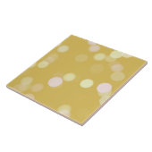 Stylish Mustard Blush Bokeh Fliese (Seite)