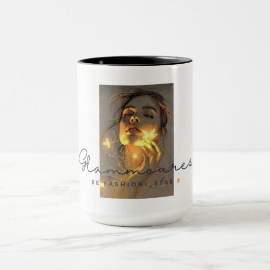 Stylish personalisieren tasse (Zentrum)