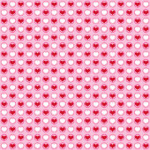 Stylish Pink Hearts Personalized Best Valentine  Sherpadecke