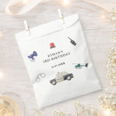 Stylish Police Kids Birthday Geschenktütchen (Ausgeschnitten)