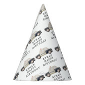 Stylish Police Kids Birthday Partyhütchen (Links)