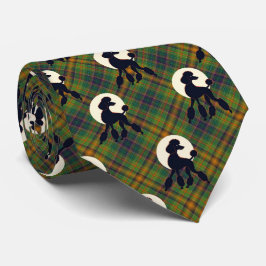 Stylish Poodle Necktie Krawatte