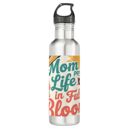 Stylish & Practical Coffee Cup for Busy Mamas Edelstahlflasche (Vorderseite)