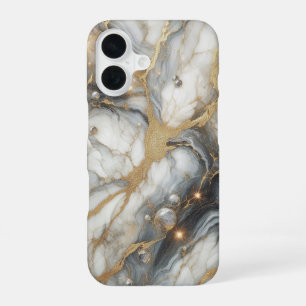 Stylish Premium Marble Phone Case/ iPhone 16 Fall Hülle