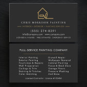 Stylish Professional Painter Visitenkarte
