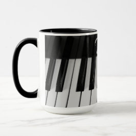 Stylish Professional Pianist Tasse