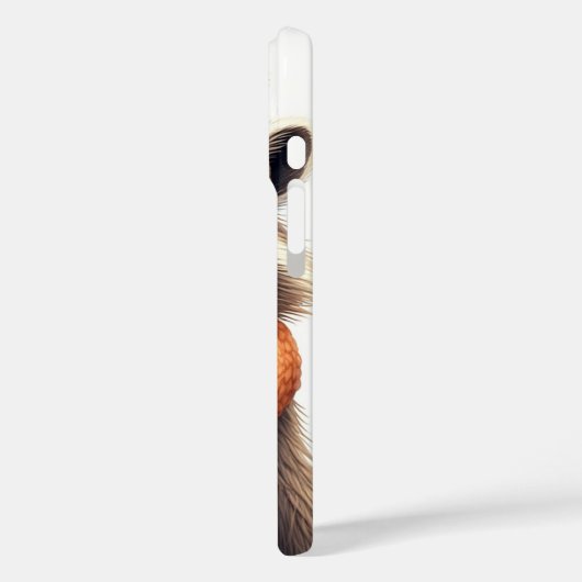 Stylish Raccoon Case-Mate iPhone Hülle (Rückseite / Links)