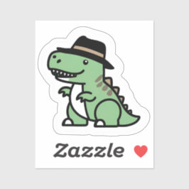 Stylish Rex Aufkleber