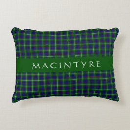Stylish Scottish Clan MacIntyre Tartan Custom Dekokissen