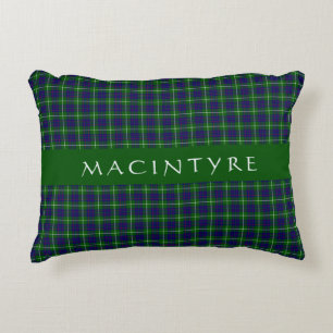 Stylish Scottish Clan MacIntyre Tartan Custom Dekokissen