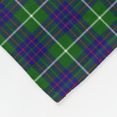 Stylish Scottish Clan MacIntyre Tartan Custom Fleecedecke (Ecke)
