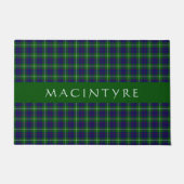 Stylish Scottish Clan MacIntyre Tartan Custom Fußmatte (Vorderseite)