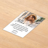 stylish script Abschluss verblasst Foto vielen Dan Acryleinladungen (Ablage )