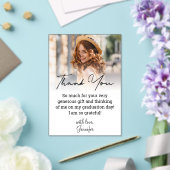 stylish script Abschluss verblasst Foto vielen Dan Acryleinladungen (In Situ (Hochzeit))