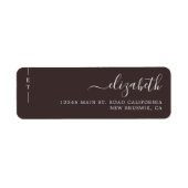 Stylish Simple Monogram Wenge (Vorne)