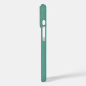 Stylish Simple Teal Business Company Logo Apple Case-Mate iPhone Hülle (Rückseite / Links)