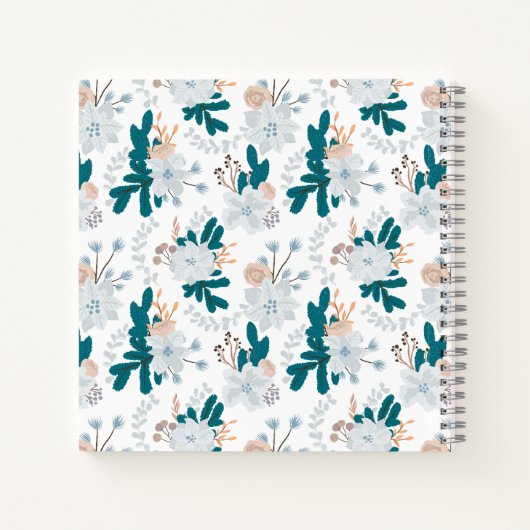 Stylish Sketchbook with Nature-Inspired Designs Notizblock (Rückseite)