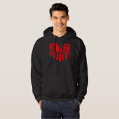Stylish Statement Romantic Valentine's Day Heart I Hoodie (Vorne ganz)