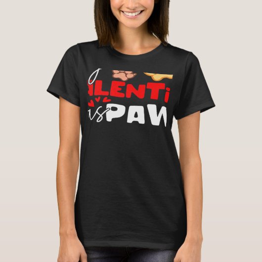 Stylish Statement Valentine's Day Dog Partnerlook T-Shirt (Vorderseite)