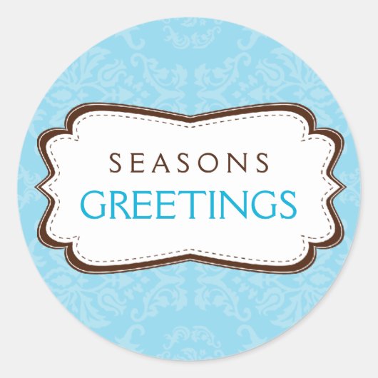 STYLISH STICKER SIEGEL: Göttlich Damask 4A (Vorderseite)