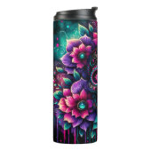 Stylish Sugar Skull Thermosbecher (Nach links gedreht)