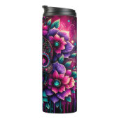 Stylish Sugar Skull Thermosbecher (Nach rechts gedreht)