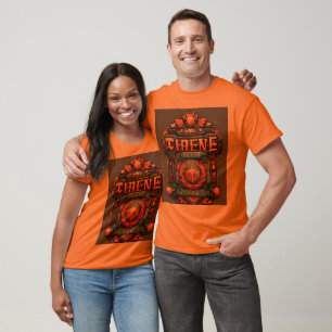 "Stylish TeeFusion Abzeichen" T-Shirt