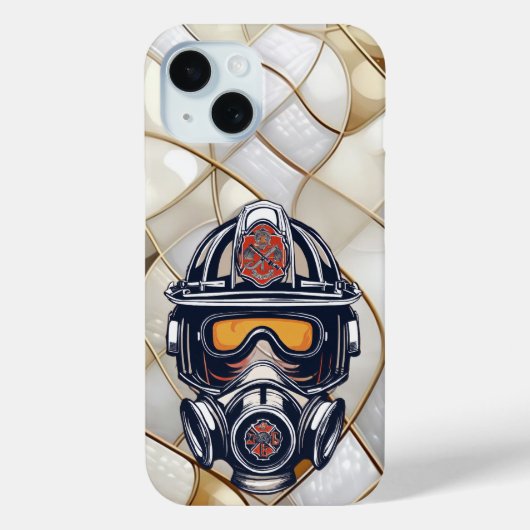 Stylish Texture iPhone 15 Covers (Rückseite)