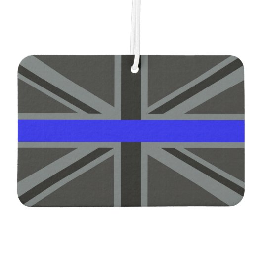 Stylish Thin Blue Line Union Jack Autolufterfrischer (Rückseite)