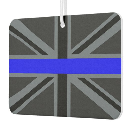 Stylish Thin Blue Line Union Jack Autolufterfrischer (Links)