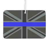 Stylish Thin Blue Line Union Jack Autolufterfrischer (Vorderseite)