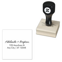 Stylish Trendy Couple | Script Wedding Address