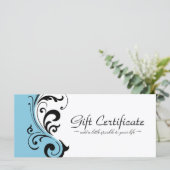 STYLISH- UND BOLD-GIFT-BESCHEINIGUNG (Stehend Vorderseite)