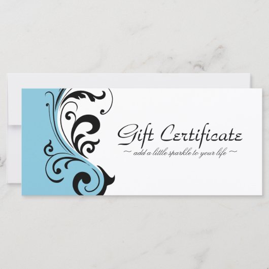 STYLISH- UND BOLD-GIFT-BESCHEINIGUNG (Vorderseite)