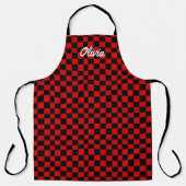 Stylish Unisex Kitchen Apron with Unique Pattern Schürze (Vorderseite)