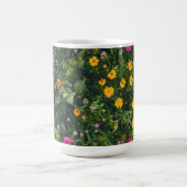 Stylish Watercolor Floral Pattern Kaffeetasse (Mittel)