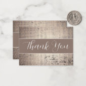 Stylish White Polka Dot Mitteilungskarte (Vorderseite/Rückseite Beispiel)