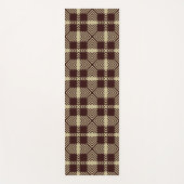 Stylish Windowpane Geometric design Yoga Mat Yogamatte (Vorderseite)