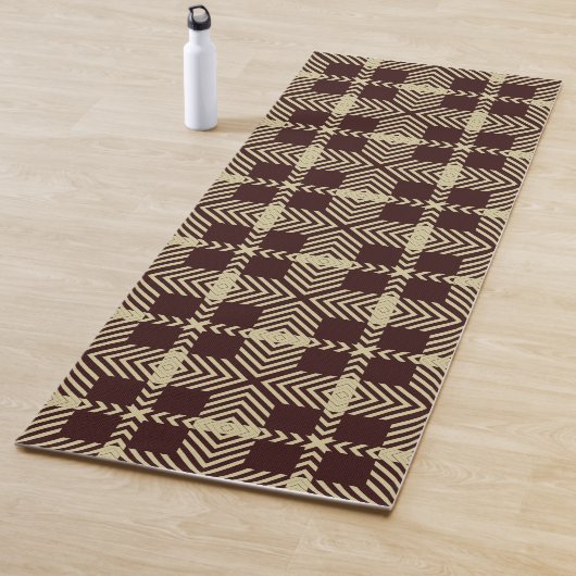 Stylish Windowpane Geometric design Yoga Mat Yogamatte (Beispiel)