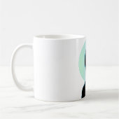 Stylish Woman in Monochromatic Portrait Kaffeetasse (Links)