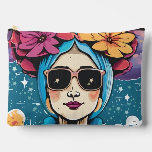 Stylish Woman Zubehörtasche (Vorderseite)