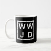 Stylish Wwjd Kaffeetasse (Links)
