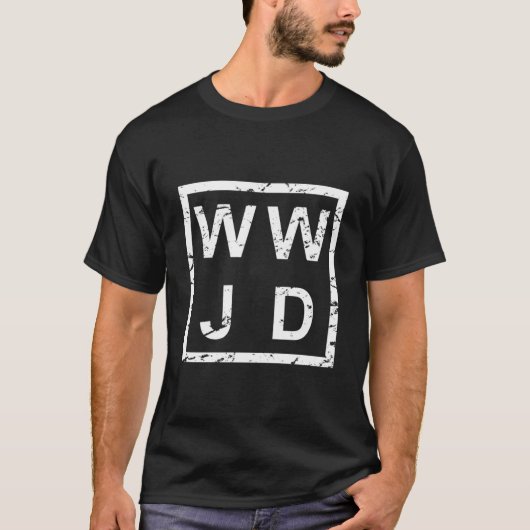 Stylish Wwjd T-Shirt (Vorderseite)