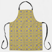 Stylish Yellow Geometric Design Apron Schürze (Vorderseite)