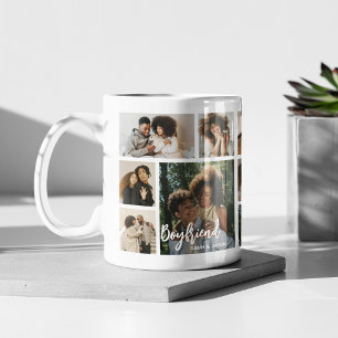 Stylisher Freund 15 Foto-Collage Kaffeetasse