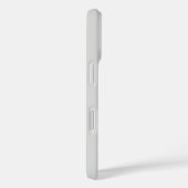 Stylishes einfaches graues Firmenlogo Apple Case-Mate iPhone Hülle (Rückseite / Rechts)
