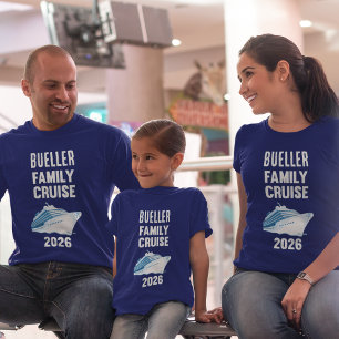 Stylishes Familientreff 2026 Cruise Matching Group Tri-Blend Shirt