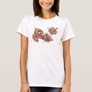 Stylishes Orange ABSTRACT ART Grafik T-Shirt