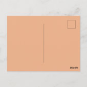Stylishes Teetime-Duo Postkarte (Rückseite)